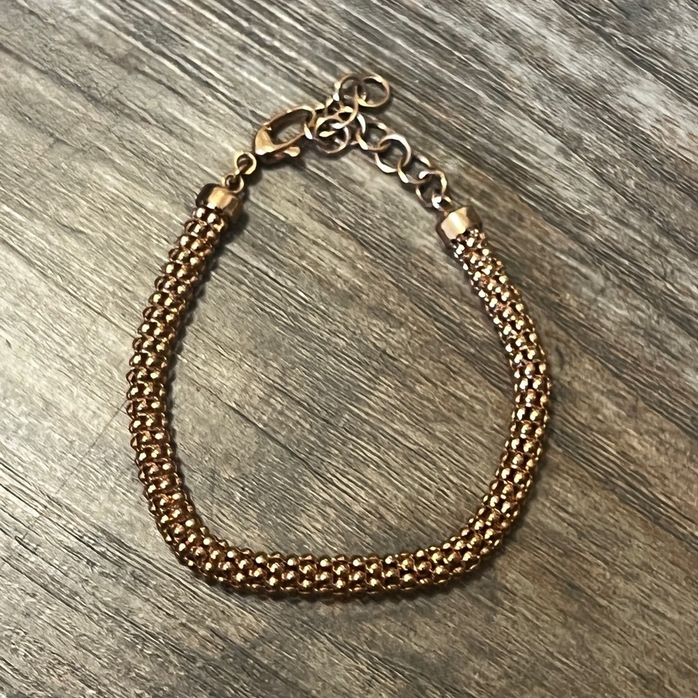 QVC Rose Gold Bracelet